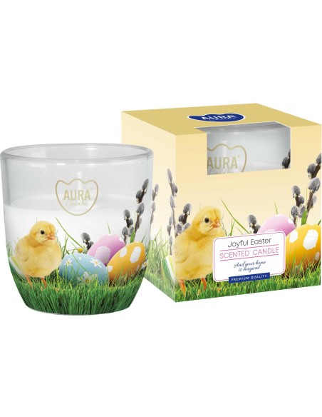 BISPOL świeca zapachowa  w szkle 22h 1 szt