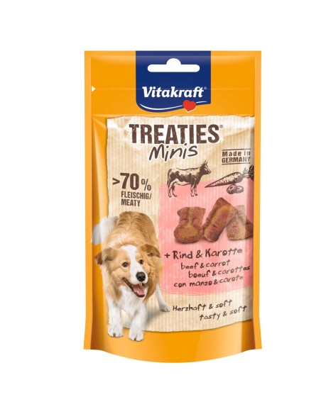 VITAKRAFT TREATIES przysmak dla psa wołowina i marchewka 48 g