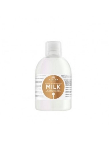 KALLOS KJMN Milk, Szampon do włosów z proteinami mlecznymi, 1000 ml
