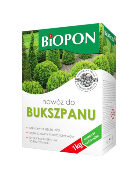 BIOPON Nawóz granulowany do BUKSZPANU 1 kg