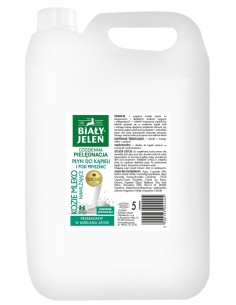 BIAŁY JELEŃ Płyn do kąpieli nawilżający  KOZIE MLEKO, 5 l