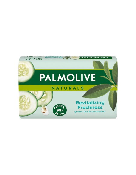 PALMOLIVE NATURALS Mydło w kostce REVITALIZING FRESHNESS ZIELONA HERBATA I OGÓREK, 90 g