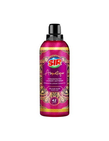 SIR AROMATIQUE Perfumowany koncentrat do płukania VELOUR MUSK 42 płukania, 750 ml
