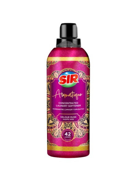 SIR AROMATIQUE Perfumowany koncentrat do płukania VELOUR MUSK 42 płukania, 750 ml