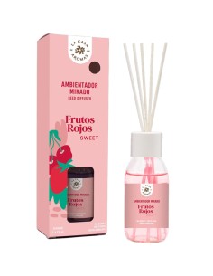 LA CASA DE LOS AROMAS INTENSO Patyczki zapachowe CZERWONE OWOCE, 100 ml