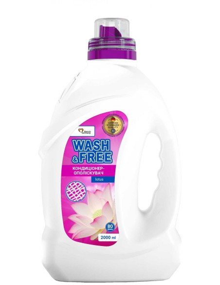 WASH&FREE Koncentrat do płukania 80 płukań LOTOS, A1 2000 g