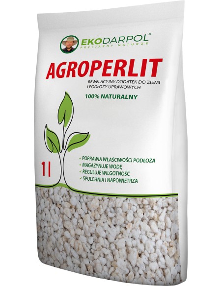 EKODARPOL dodatek do ziemi, drenaż AGROPERLI 1 l