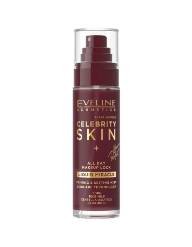 EVELINE CELEBRITY SKIN Mgiełka do twarzy UTRWALAJĄCA MAKIJAŻ 100 ml