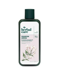 HERBAL CARE Szampon do włosów puszących się,  JAŚMIN 330 ml