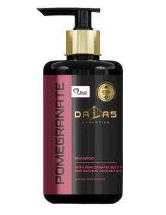 DALAS Szampon do włosów słabych, zniszczonych, z tendencją do wypadania POMEGRANATE, 970 ml z pompką