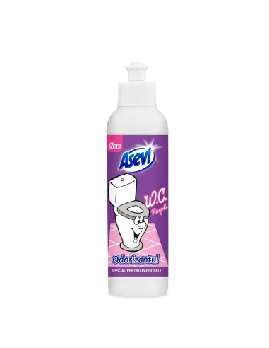 ASEVI Odświeżacz powietrza w płynie do toalety i łazienki PURPLE, 200 ml