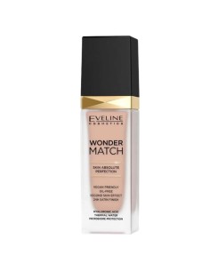 EVELINE WONDER MATCH Podkład nr.35 Sunny Beige DOPASOWUJĄCY SIĘ, 30 ml