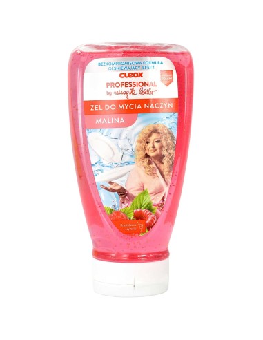 CLEOX PROFESSIONAL Żel do mycia naczyń MALINA BY MAGDA GESSLER, 500 ml