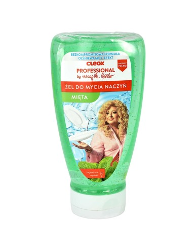 CLEOX PROFESSIONAL Żel do mycia naczyń MIĘTA BY MAGDA GESSLER, 500 ml
