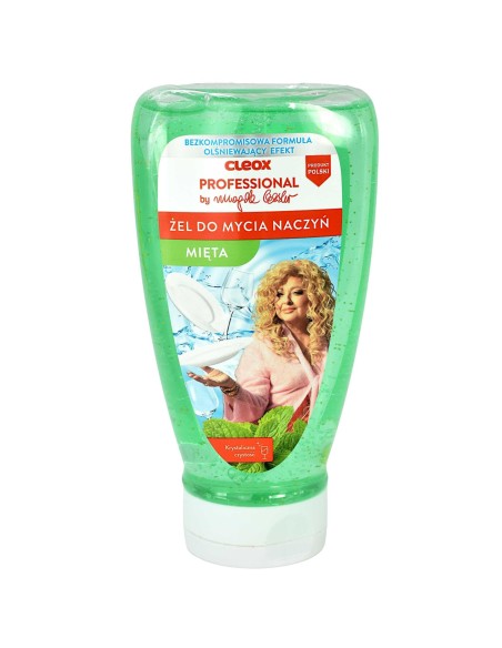 CLEOX PROFESSIONAL Żel do mycia naczyń MIĘTA BY MAGDA GESSLER, 500 ml