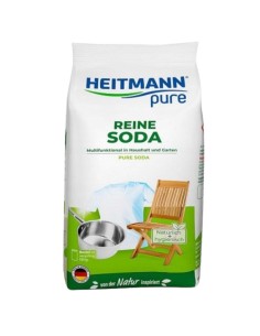 HEITMANN PURE Soda czyszcząca - czyszczenie, odplamianie, odtłuszczanie, 500 g