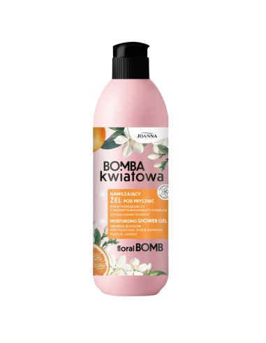 JOANNA BOMBA KWIATOWA Żel pod prysznic KWIAT POMARAŃCZY, 500 ml