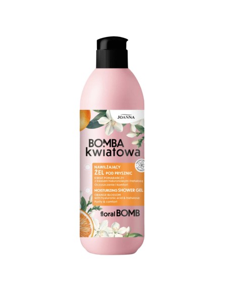 JOANNA BOMBA KWIATOWA Żel pod prysznic KWIAT POMARAŃCZY, 500 ml
