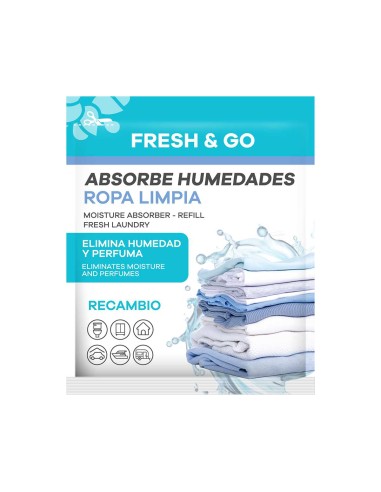 FRESH & GO Pochłaniacz wilgoci BAWEŁNA, wkład 300 g