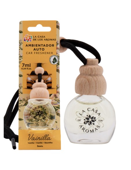 LA CASA DE LOS AROMAS Odświeżacz do samochodu WANILIA, 7 ml
