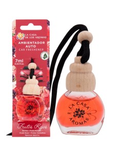 LA CASA DE LOS AROMAS Odświeżacz do samochodu CZERWONE OWOCE , 7 ml