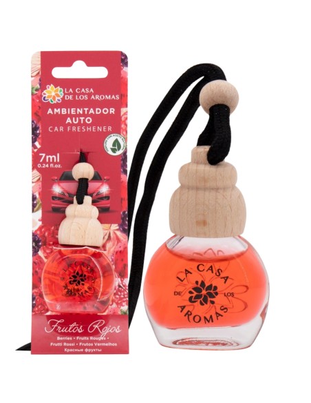 LA CASA DE LOS AROMAS Odświeżacz do samochodu CZERWONE OWOCE , 7 ml