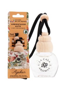 LA CASA DE LOS AROMAS Odświeżacz do samochodu KWIAT POMARAŃCZY, 7 ml