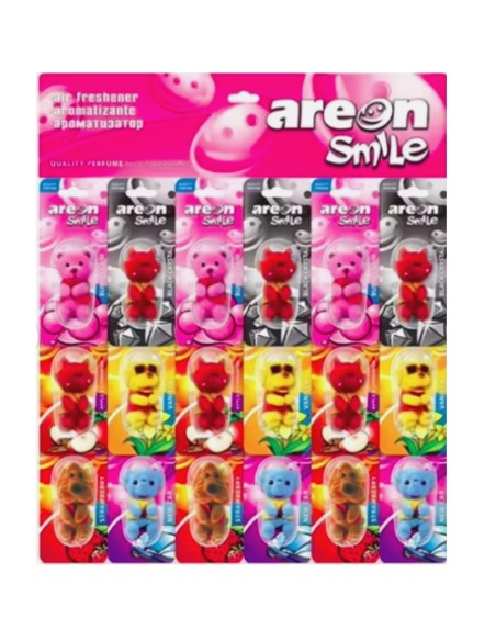 AREON ODŚWIEŻACZ DO SAMOCHODU MASKOTKA TOY A'18 MIX