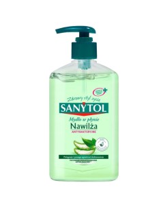 SANYTOL Mydło w płynie antybakteryjne NAWILŻAJĄCE O ZAPACHU ALOESU, 250 ml