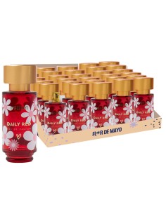 FLOR DE MAYO Woda perfumowana WOMEN DAILY RED, 31 x 48 ml + tester 1 szt