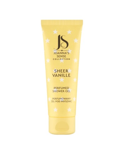 JOANNA SENSE Żel pod prysznic TRAVEL SHEER VANILLE, 80 ml