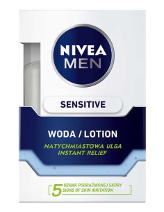 NIVEA MEN  Woda po goleniu ŁAGODZĄCA SENSITIVE, 100 ml