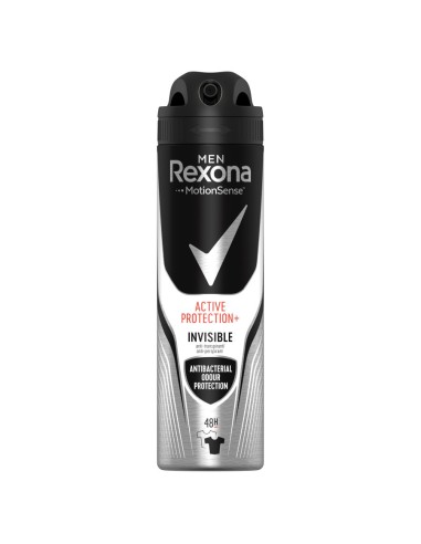 REXONA MEN Anytperspirant w sprayu ACTIVE PROTECTION+ INVISIBLE, 150 ml