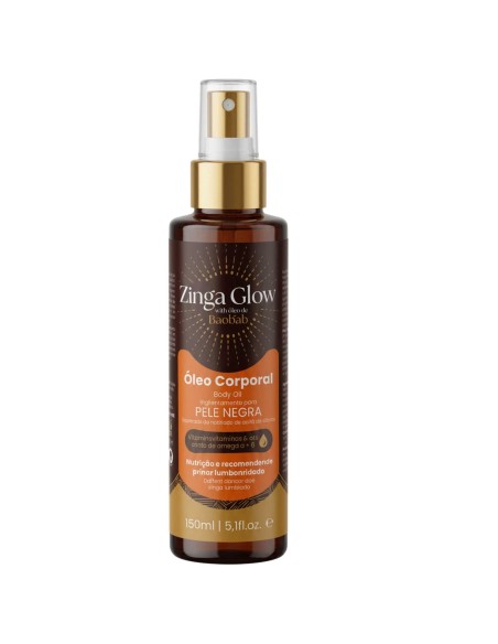ZINGA GLOW Olejek do ciała, intensywne odżywienie i blask BAOBAB, 150 ml