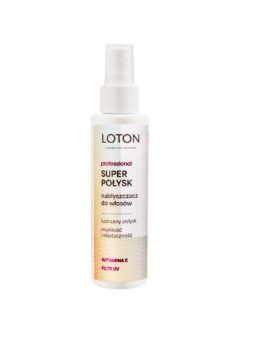 LOTON PROFESSIONAL Nabłyszczacz do włosów - SUPER POŁYSK, 125 ml