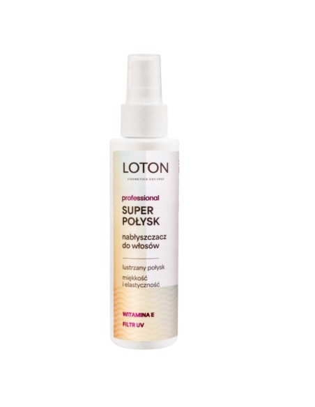 LOTON PROFESSIONAL Nabłyszczacz do włosów - SUPER POŁYSK, 125 ml