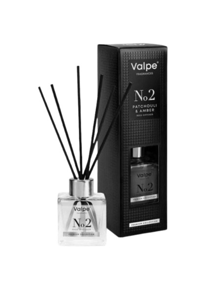 BISPOL VALPE Patyczki zapachowe PACZULA BURSZTYN VD-007-002, 80 ml