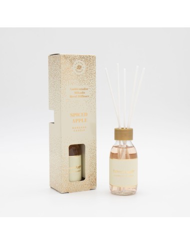 LA CASA DE LOS AROMAS X-MAS Patyczki zapachowe JABŁKO CYNAMON, 95 ml