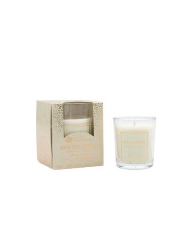 LA CASA DE LOS AROMAS X-MAS Świeca zapachowa JABŁKO CYNAMON, 120 g