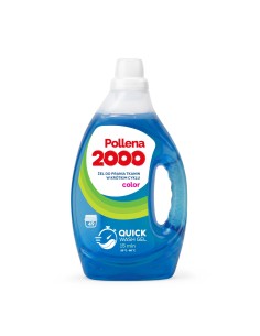 POLLENA 2000 Żel do prania w krótkim cyklu COLOR 49 prań, 1,96 l
