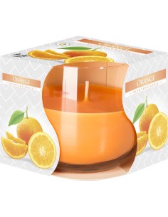 BISPOL AURA Świeca zapachowa w szkle SN71-63, POMARAŃCZA, 130 g
