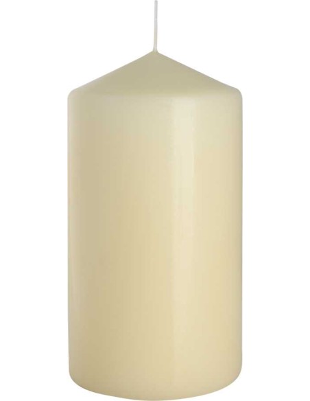 BISPOL świeca walec SW80/150-011 ECRU, 1 sztuka