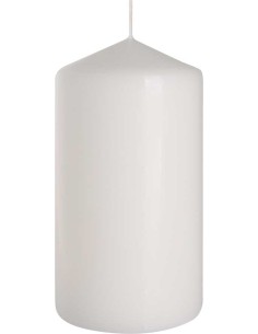BISPOL świeca walec SW80/150-090 BIAŁA, 1 sztuka