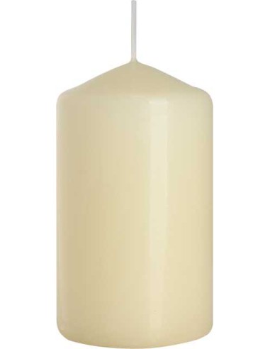 BISPOL Świeca walec SW60/100-011 ECRU, 1 szt