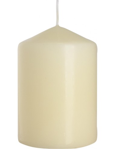 BISPOL świeca walec SW70/100-011 ECRU, 1 sztuka