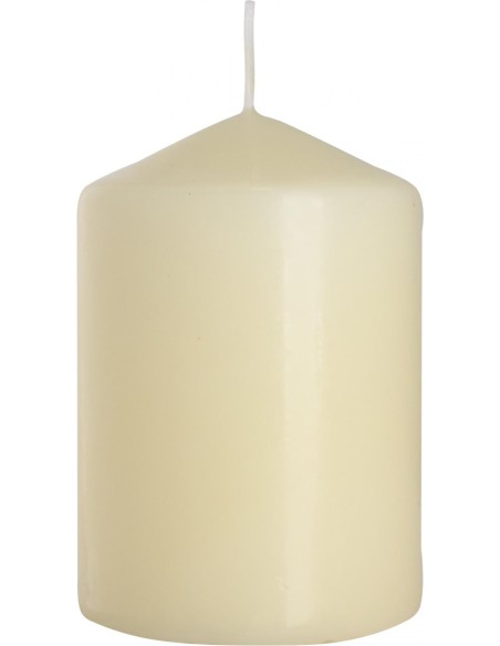 BISPOL świeca walec SW70/100-011 ECRU, 1 sztuka