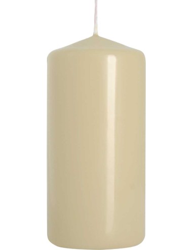 BISPOL świeca walec SW50/100-011 ECRU, 1 sztuka