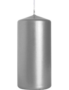 BISPOL świeca walec SW50/100-271 SREBRNA, 1 sztuka