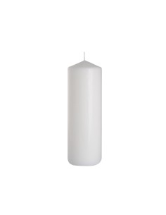 BISPOL świeca walec SW80/200-090 BIAŁA, 1 sztuka