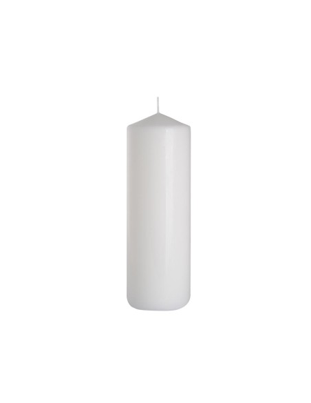BISPOL świeca walec SW80/200-090 BIAŁA, 1 sztuka